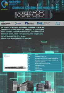 2.EL SERVER HP DL360 GEN9 // E5-2640 V4 2X CPU 128GB DDR4 RAM P440AR RAID 2X 500W PWR