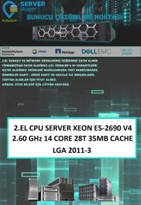 2.EL CPU SERVER XEON E5-2690 V4 2.60 GHz 14 CORE 28T 35MB CACHE LGA 2011-3