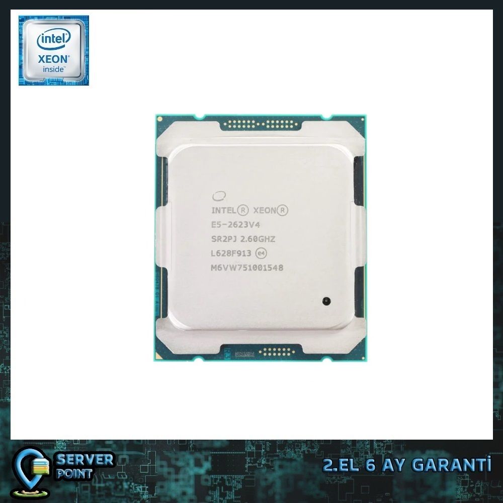 2.EL CPU SERVER XEON E5-2623 V4 2.60 GHz 4 CORE 8T 10MB CACHE LGA 2011-3