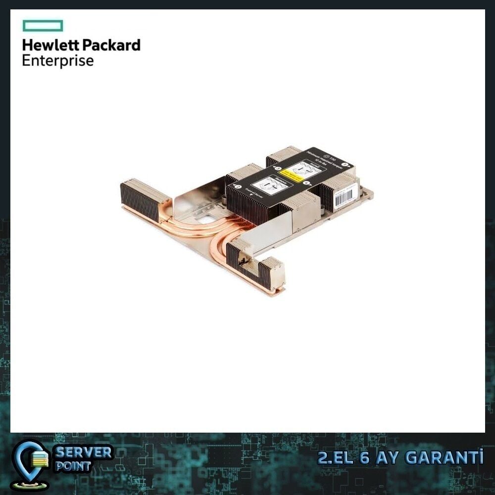 2.EL SERVER CPU SOĞUTUCU HP DL360 GEN10 HIGH PERFORMANCE HEATSINK P/N : 867651-001