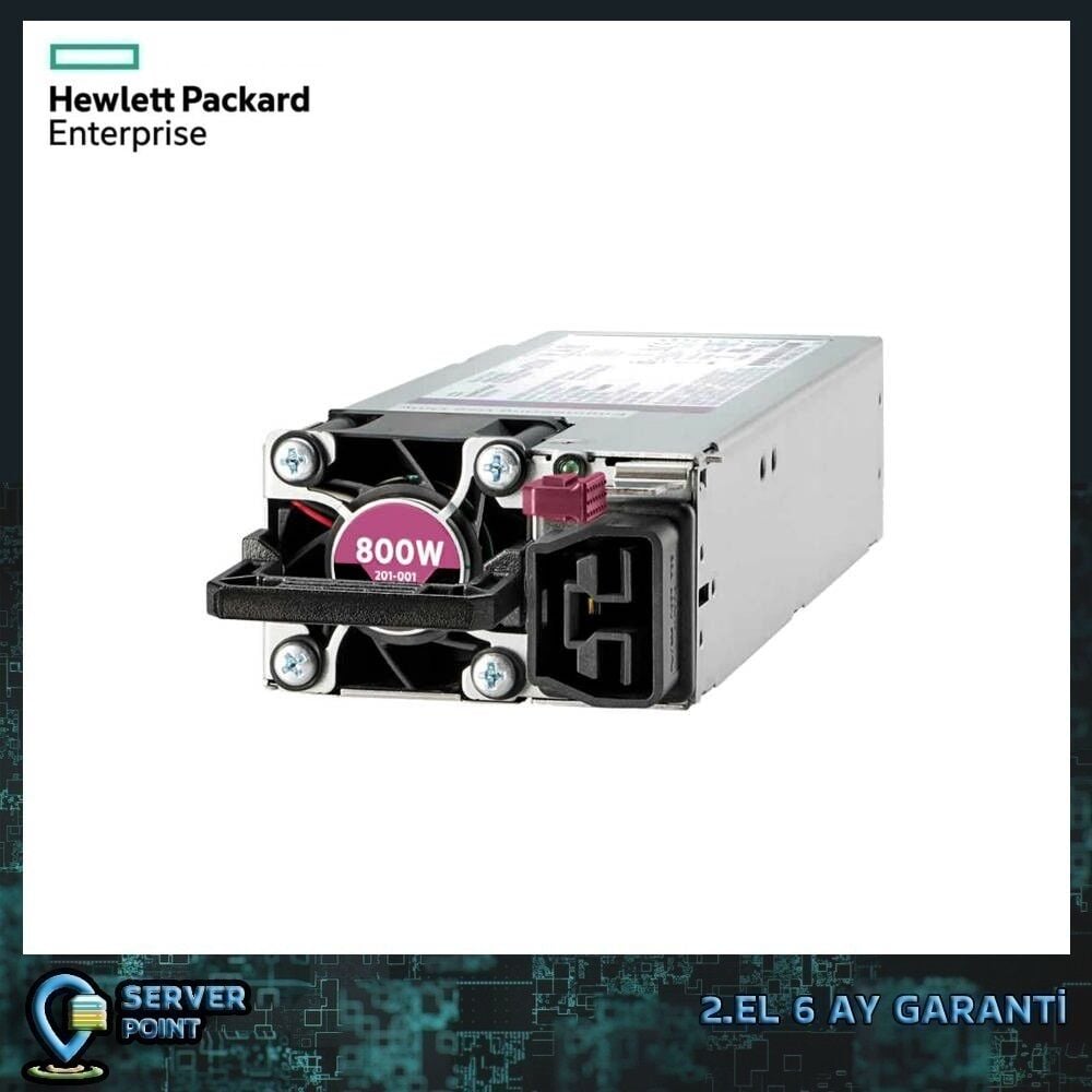 2.EL SERVER POWER SUPPLY HP DL380 DL360 GEN10 800W P/N : 865436-101
