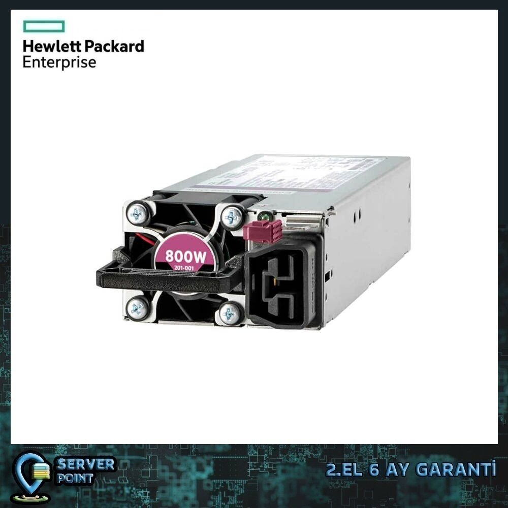 2.EL SERVER POWER SUPPLY HP DL380 DL360 GEN10 800W P/N : 865436-101
