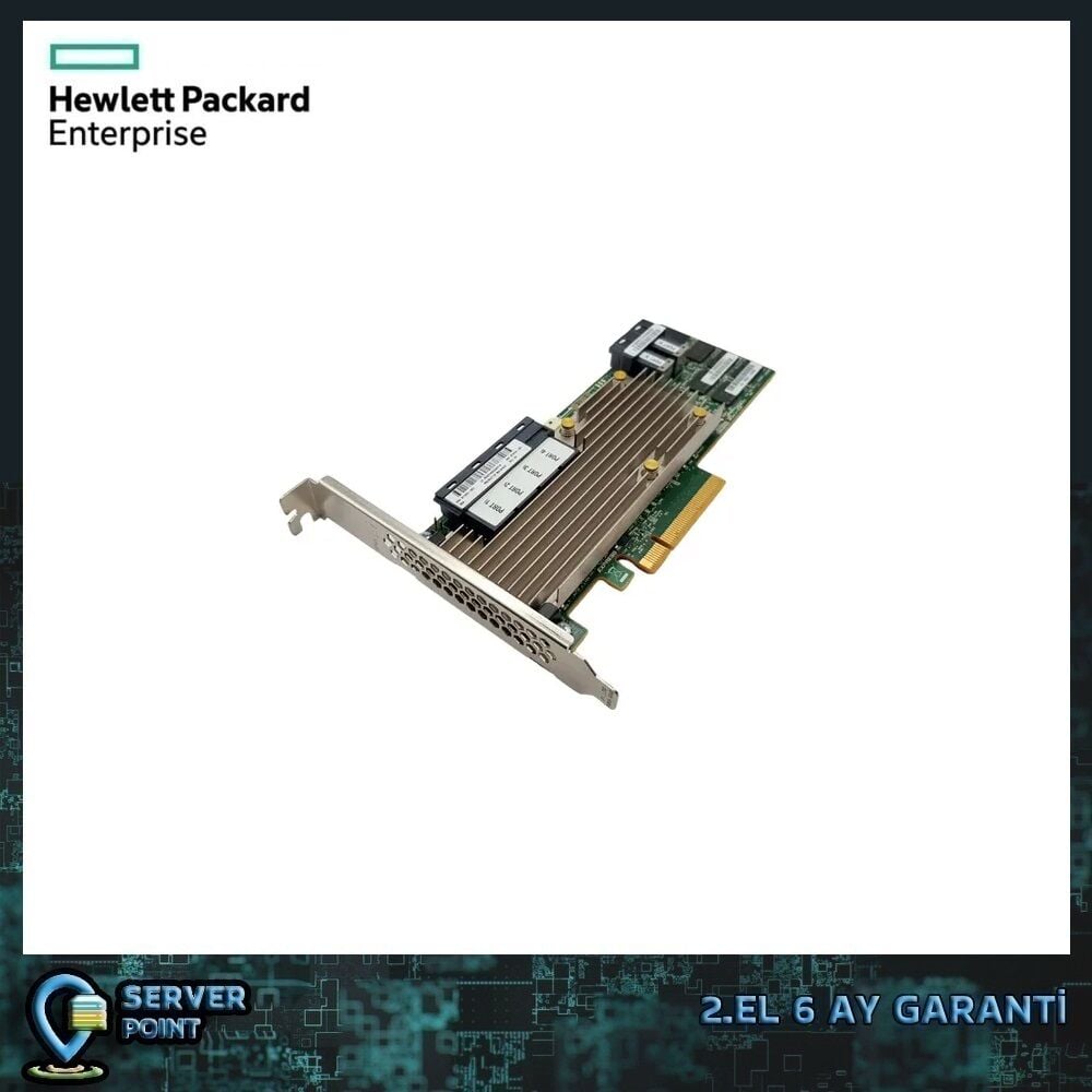 2.EL SERVER RAID KART HP P824i-p MR GEN10 24 INTERNAL LANES 4GB CACHE 12G SAS P/N : 870660-001