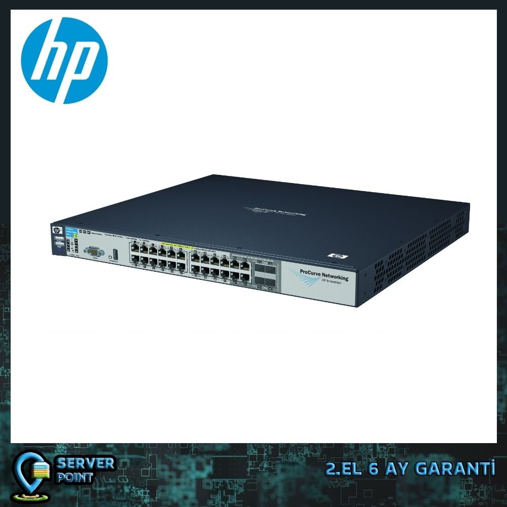 2.EL NETWORK HP 3500yl-24G 24 PORT GIGABIT POE SWITCH P/N : J8692A