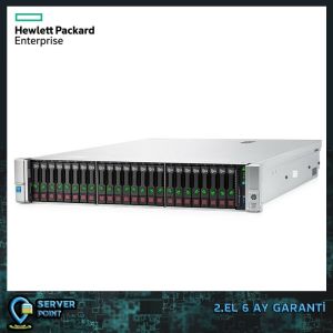 2.EL HP DL380 GEN9 E5-2697 V4 2X CPU 256GB DDR4 RAM 24+2 2,5'' SFF P440AR RAID 2X 800W POWER