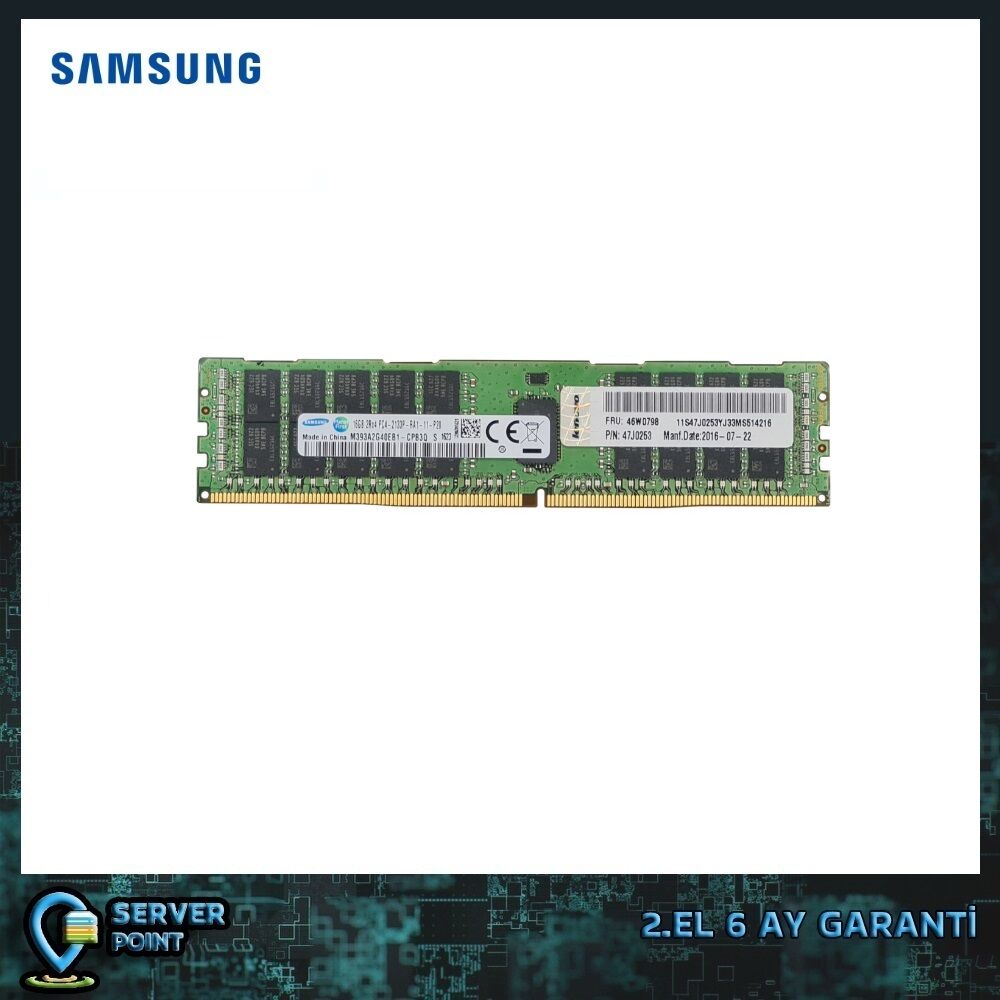 2.EL RAM SERVER 16GB SAMSUNG 2RX4 2133P DDR4 ECC REG