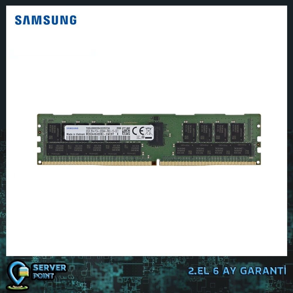2.EL RAM SERVER 32GB SAMSUNG 2RX4 PC4 3200AA RB2-12-DC1 DDR4