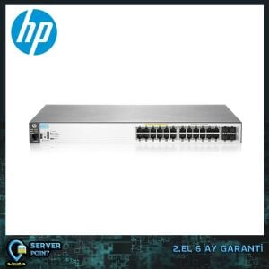 2.EL NETWORK HP 2530-24G 24 PORT GIGABIT POE SWITCH P/N : J9773A