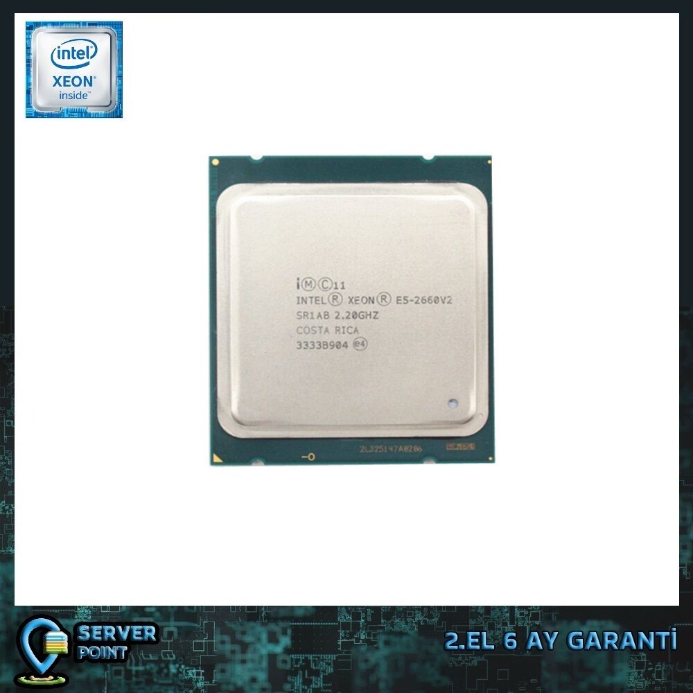 2.EL CPU SERVER XEON E5-2660 V2 2.20 GHz 10 CORE 20T 25MB CACHE LGA2011