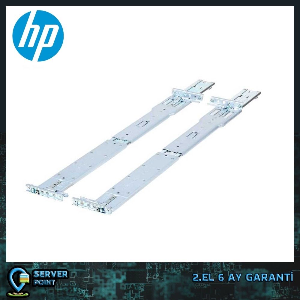 2.EL SERVER RAIL KIT HP DL380 GEN8 GEN9 GEN10 2U KABİN KIZAK P/N : 737412-001