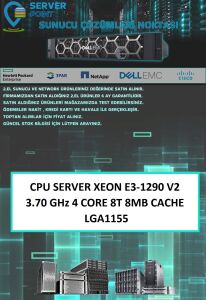 2.EL CPU SERVER XEON E3-1290 V2 3.70 GHz 4 CORE 8T 8MB CACHE LGA1155