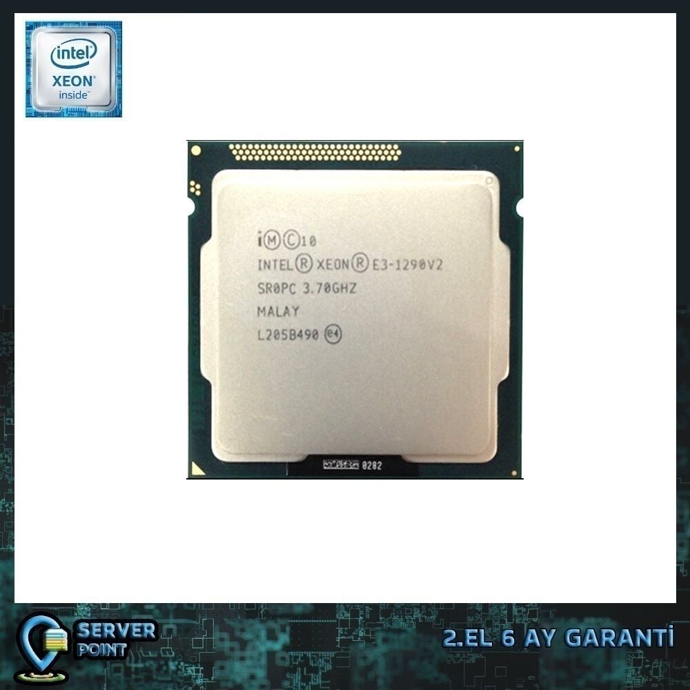 2.EL CPU SERVER XEON E3-1290 V2 3.70 GHz 4 CORE 8T 8MB CACHE LGA1155