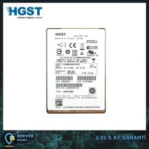 2.EL HDD SERVER 400GB HGST 2,5'' 6G SAS SSD P/N : HUSMM8040ASS20