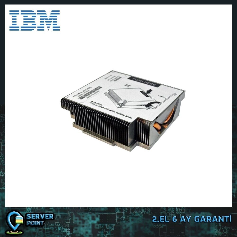 2.EL SERVER CPU SOĞUTUCU IBM X3650 X3550 M3 M2 HEATSINK P/N : 49Y5341