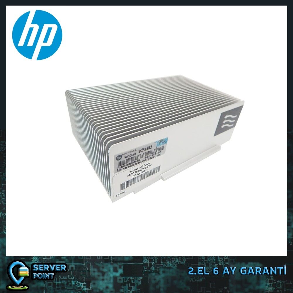 2.EL SERVER CPU SOĞUTUCU HP DL380p GEN8 HEATSINK P/N : 654592-001