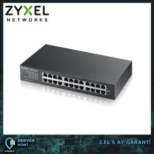 2.EL NETWORK ZYXEL GS1100-24E 24 PORT GIGABIT SWITCH AUTO IP
