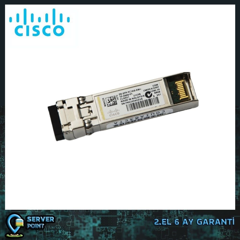 2.EL NETWORK CISCO 16GB SFP DS-SFP-FC16G-SW SFP+, LC