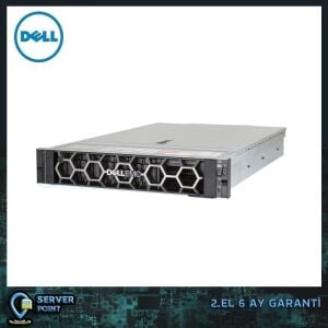 2.EL SERVER DELL R740 PLATINUM 8160 2X CPU 768GB DDR4 RAM 16X 2,5'' SFF H730 RAID 2X 750W POWER