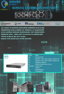 2.EL SERVER DELL R740 SILVER 4114 2X CPU 256GB DDR4 RAM 16X 2,5'' SFF H730 RAID 2X 750W POWER