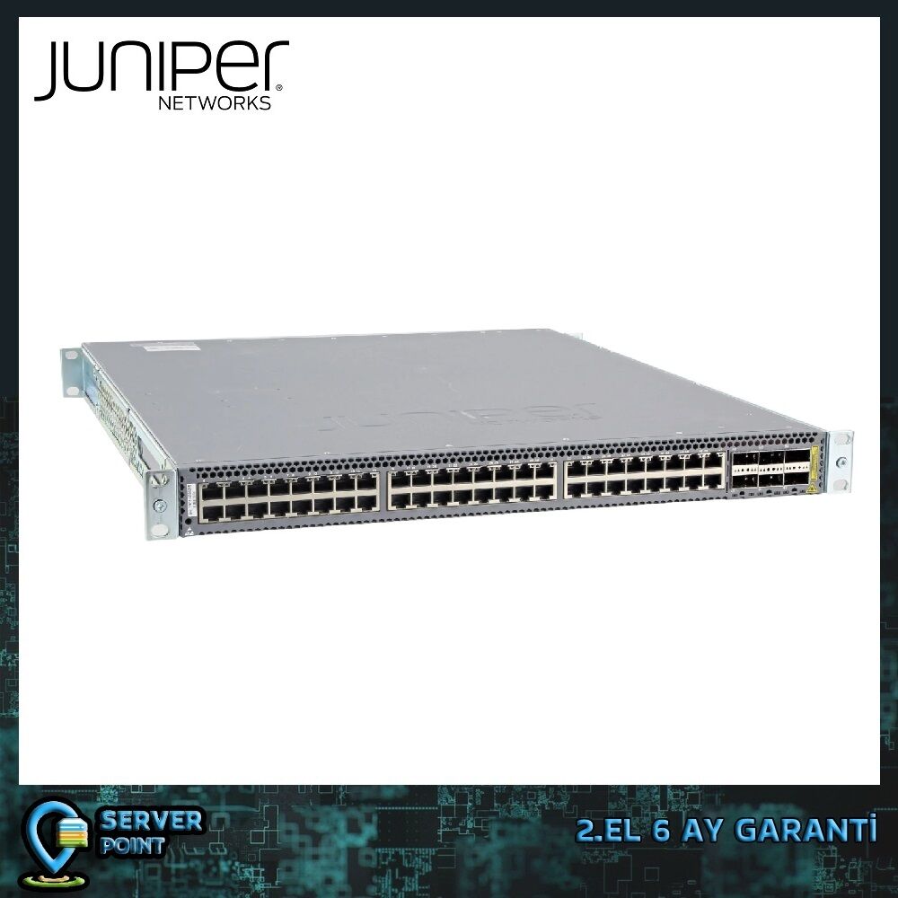 2.EL NETWORK JUNIPER QFX5100-48T 48 PORT 10GB RJ-45 6 PORT 40GB QSFP SWITCH