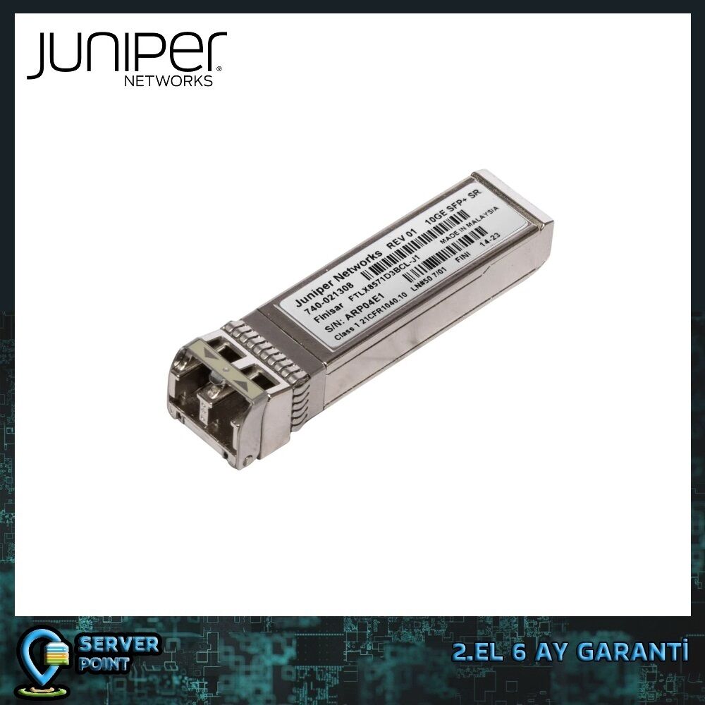 2.EL NETWORK JUNIPER 10GE SFP+ SR 10GB GBIC FTLX8571D3BCL-J1 P/N : 740-021308