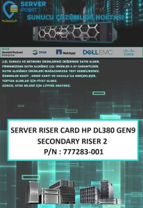 2.EL SERVER RISER CARD HP DL380 GEN9 SECONDARY RISER 2 P/N : 777283-001