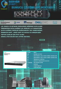 2.EL SERVER HP DL360 GEN10 PLATINUM 8160 2X CPU 768GB DDR4 RAM 8X 2,5'' SFF P408i-a RAID 2X 500W POWER