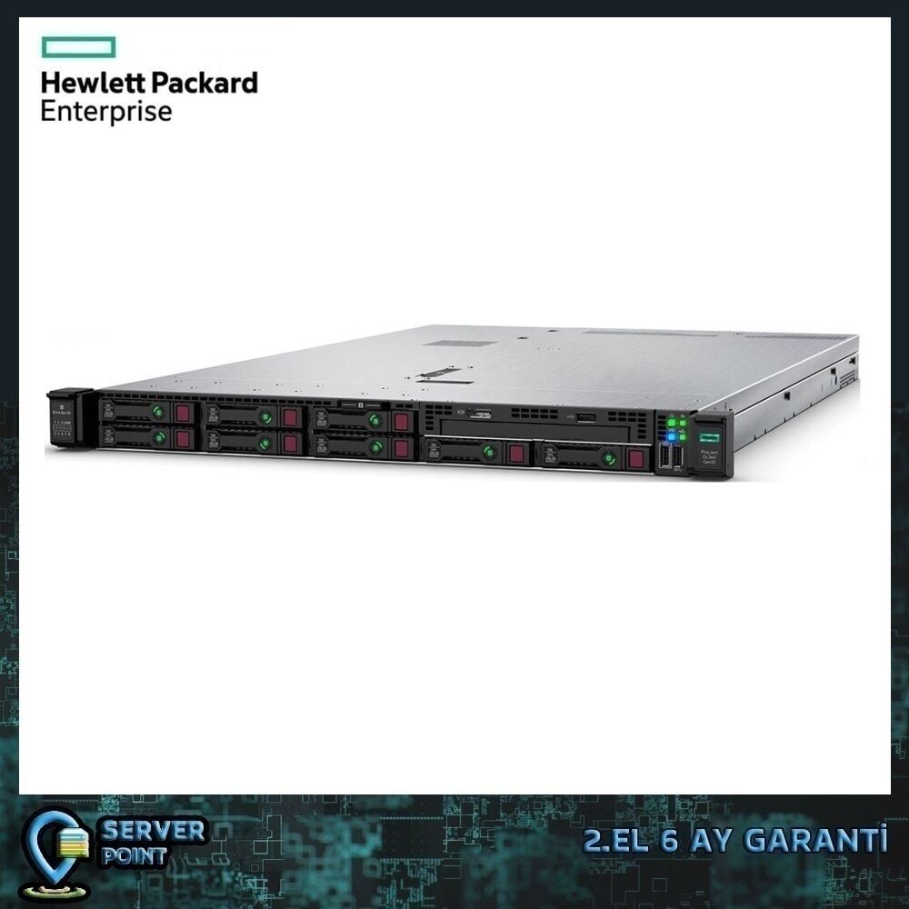 2.EL SERVER HP DL360 GEN10 PLATINUM 8160 2X CPU 768GB DDR4 RAM 8X 2,5'' SFF P408i-a RAID 2X 500W POWER