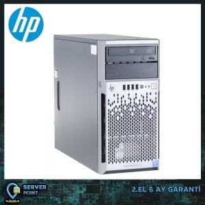 2.EL SERVER HP ML310E GEN8 E3-1220 V2 CPU 8GB DDR3 RAM 2X 1TB SATA HDD 350W POWER