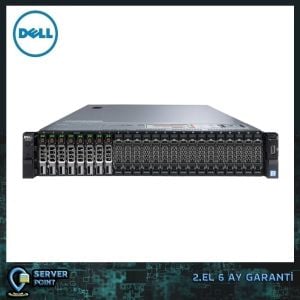 2.EL SERVER DELL R730XD (24+2 SFF) E5-2667 V4 2X CPU 128GB DDR4 RAM H730 RAID 2X 750W POWER