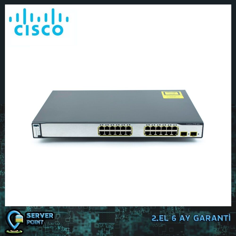 2.EL NETWORK CISCO WS-C3750-24TS-S 24 PORT 10/100 SWITCH