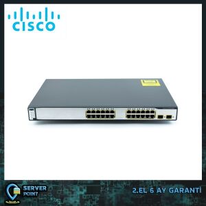 2.EL NETWORK CISCO WS-C3750-24TS-S 24 PORT 10/100 SWITCH
