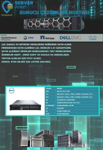 2.EL SERVER DELL R720 E5-2670 2X CPU 128GB DDR3 RAM 2X 600GB 10K 2.5'' SAS H710 RAID 2X 750W POWER