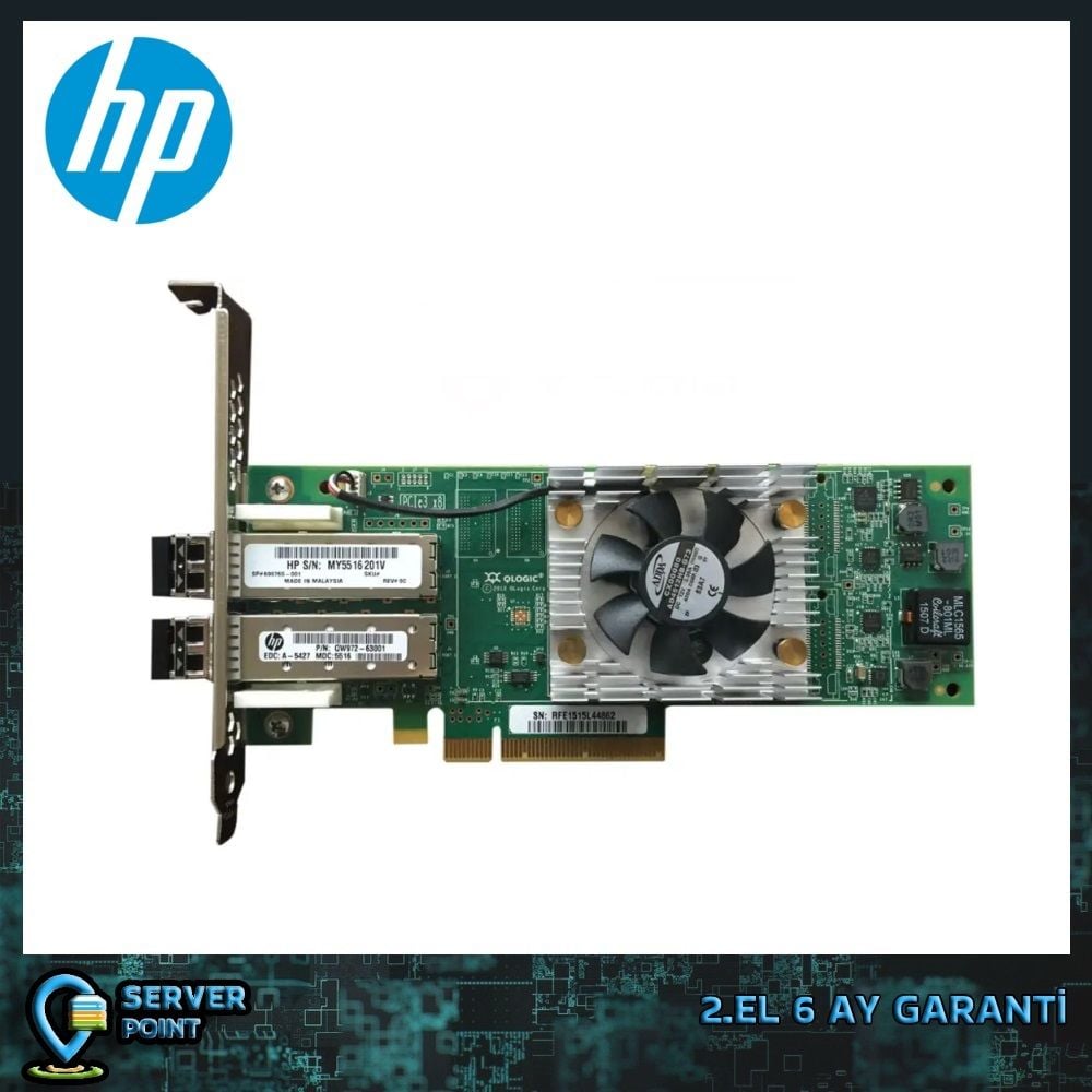2.EL SERVER HBA KART HP SN1000Q 16GB QLE2662 P/N : QW972A