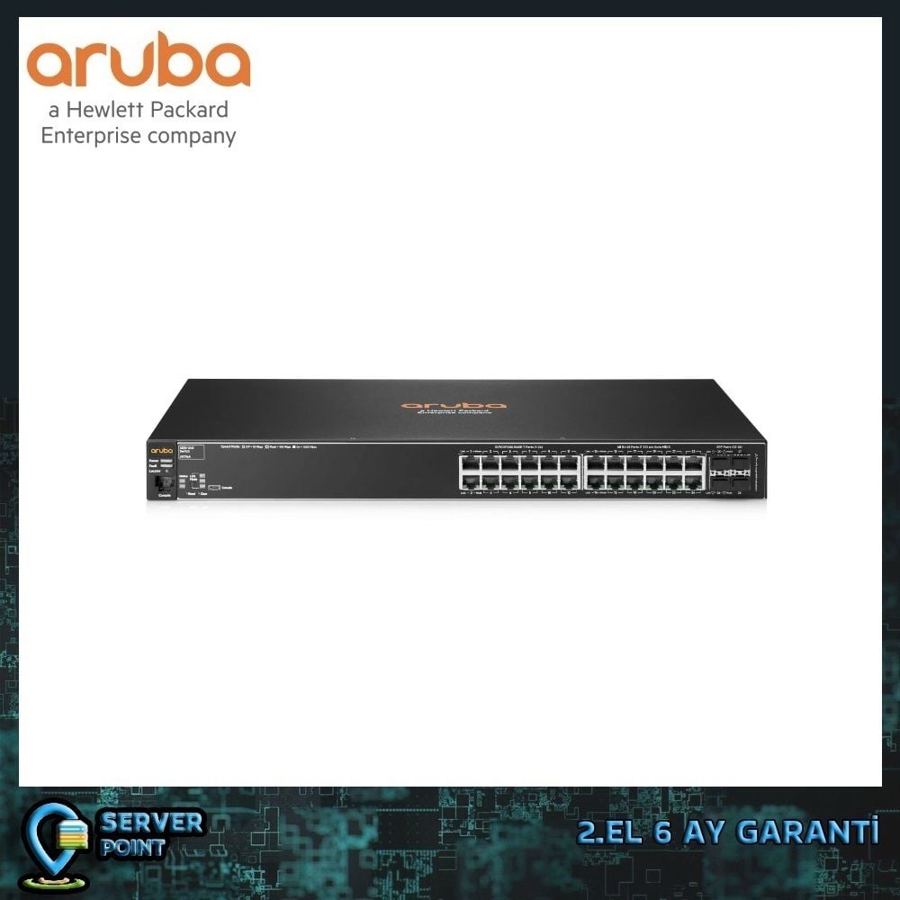 2.EL NETWORK ARUBA 2530-24G 24 PORT GIGABIT SWITCH J9776A
