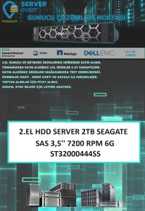 2.EL HDD SERVER 2TB SEAGATE SAS 3,5'' 7200 RPM 6G ST32000444SS