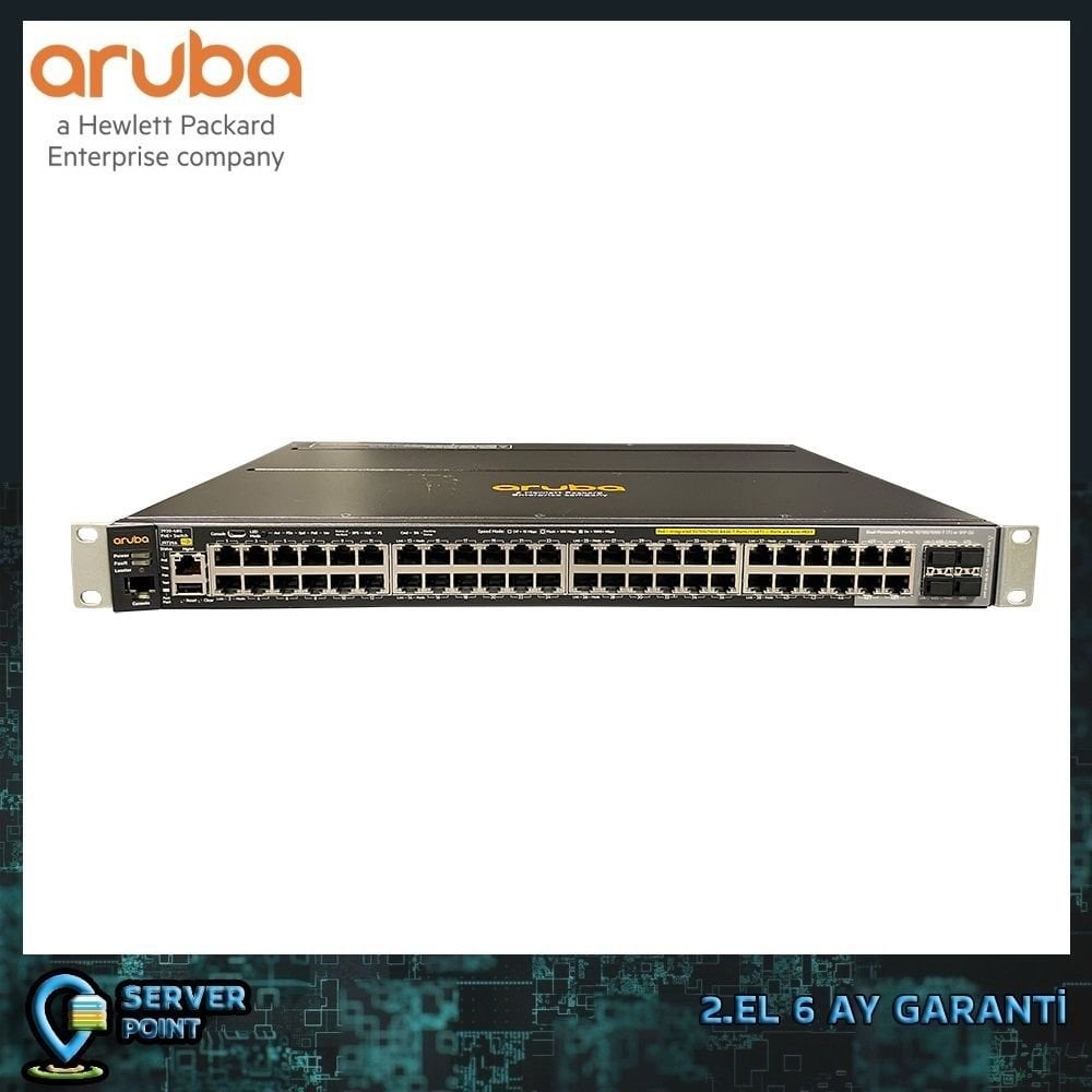 2.EL NETWORK HP ARUBA 2920-48G 48 PORT GIGABIT POE SWITCH J9729A
