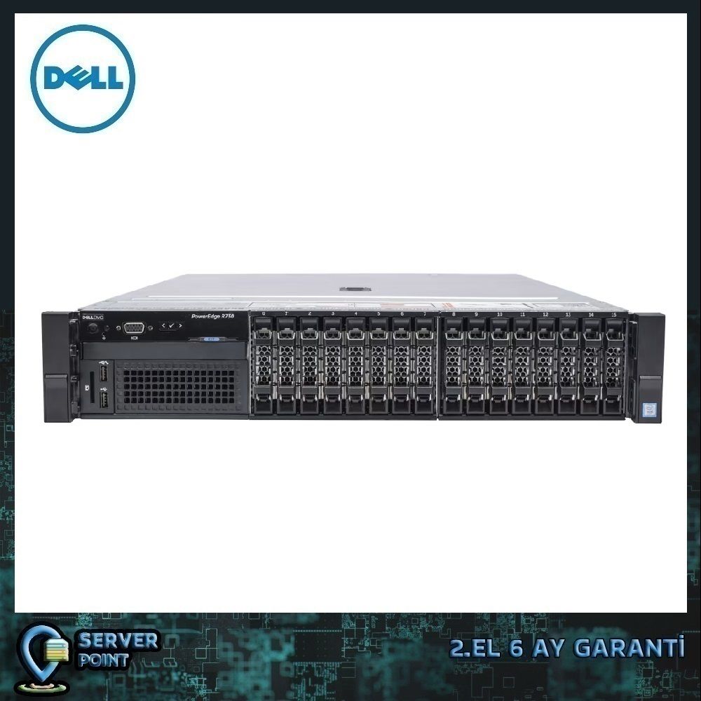 2.EL SERVER DELL R730 16X SFF XEON E5-2699C V4 2X CPU 1TB DDR4 RAM H730p RAID 2X 750W POWER