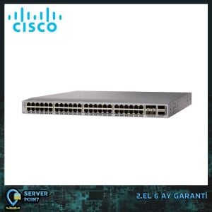 2.EL NETWORK CISCO N9K-C9348GC-FXP 48 PORT 1GB RJ45 4 PORT 10/25GB 2 PORT 40/100 GB QSFP28 NEXUS SWITCH