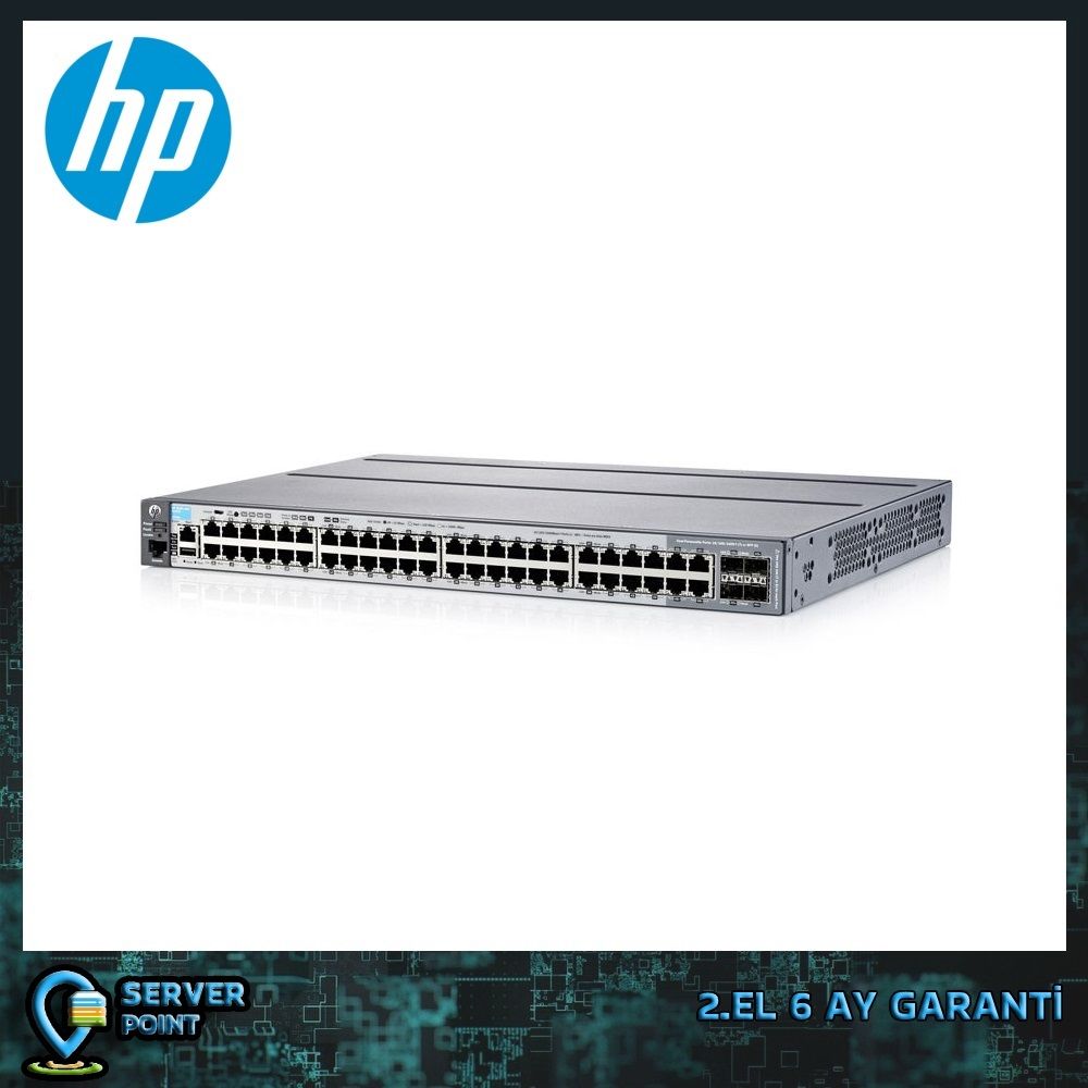 2.EL NETWORK HP 2920-48G 48 PORT GIGABIT SWITCH P/N : J9728A