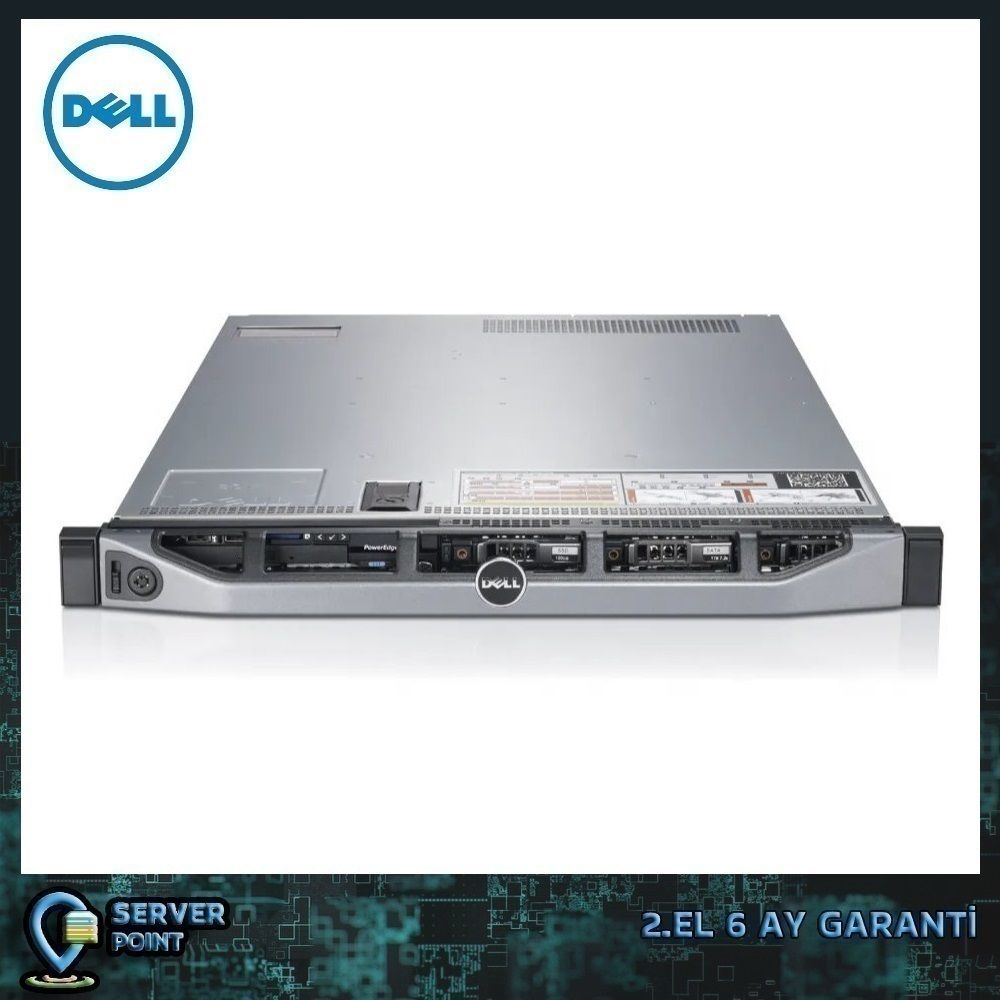 2.EL SERVER DELL R620 E5-2650 2X CPU 128GB DDR3 RAM 3X 600GB SAS HDD H710 RAID 2X 750W POWER