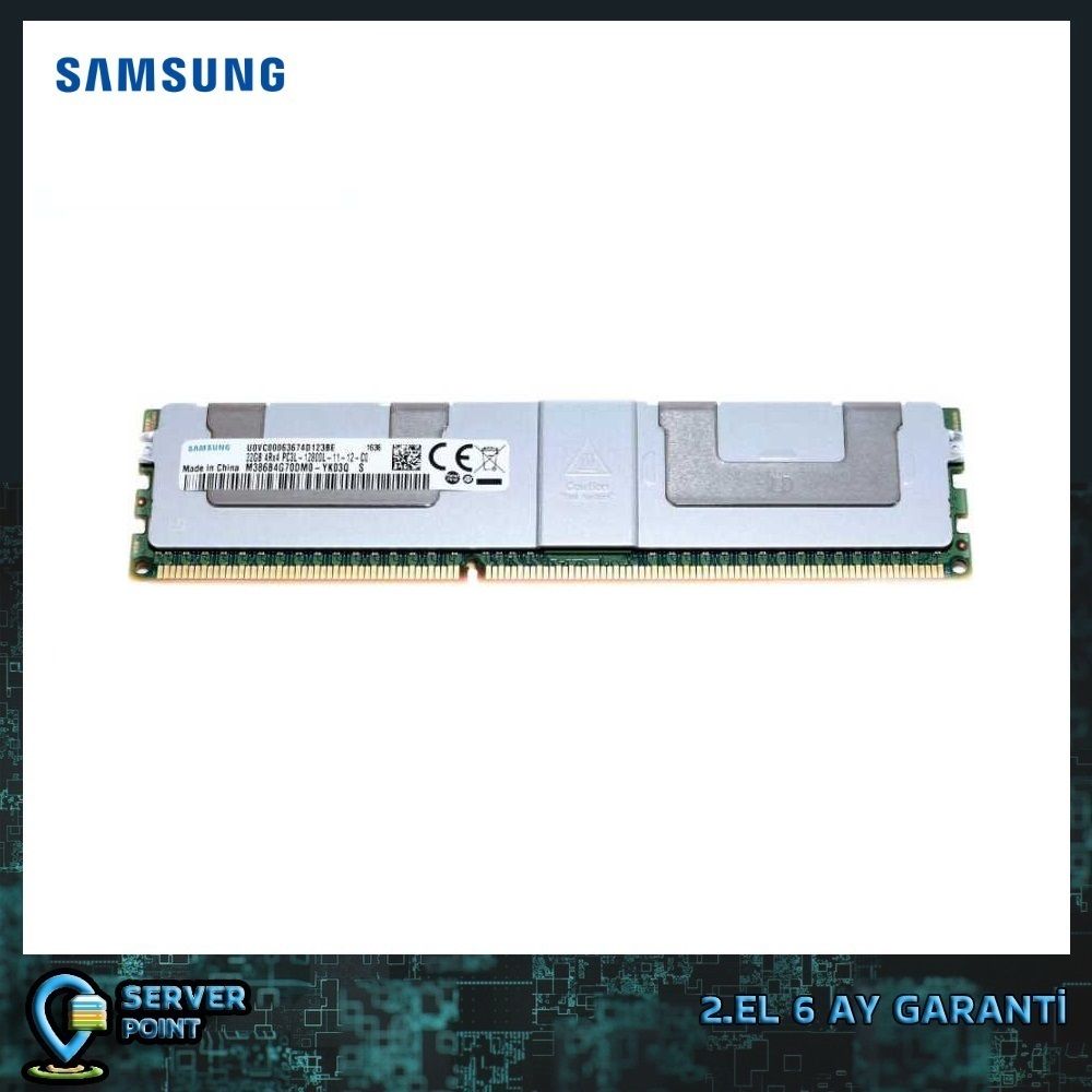 2.EL RAM SERVER 32GB SAMSUNG 12800L 4RX4 PC3L DDR3 1600MHz